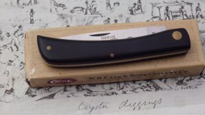Case Sodbuster 3138ss Black Handles with Blade Etch