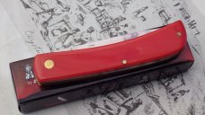 Steel Warrior  Sodbuster/Utility Knife Red Synthetic Handles