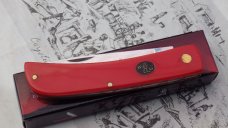 Steel Warrior  Sodbuster/Utility Knife Red Synthetic Handles