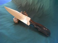 Rick Frigault custom tactical fighter fixed blade knife with kydex sheath