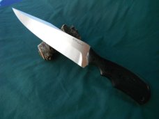 Rick Frigault custom tactical fighter fixed blade knife with kydex sheath