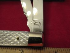 Queen Sheffield Jigged Pearl Handle Doctors Knife Pattern # 96