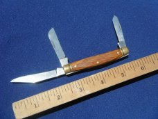 SCHRADE UNCLE HENRY USA 77UH  3 blade STOCKMAN Marked  "2004 DUCKS UNLIMITED" POCKET KNIFE USA Made!