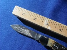 Remington USA Stag Canoe 2005 Wildlife Knife in Box # 0603 OF 1000 NEW IN BOX