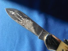 Remington USA Stag Canoe 2005 Wildlife Knife in Box # 0603 OF 1000 NEW IN BOX