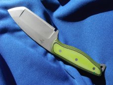 Custom hand made knife Pokabu Forge Tactical knife by Rich Greenwood Made in USA
