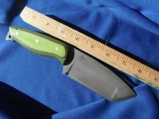 Custom hand made knife Pokabu Forge Tactical knife by Rich Greenwood Made in USA