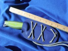 Custom hand made knife Pokabu Forge Tactical knife by Rich Greenwood Made in USA