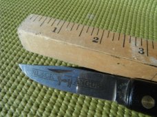 GERMAN Kissing Crane Sodbuster KC43 Pocket Knife, "Black Angus"  w/Original box, Robert Klaas