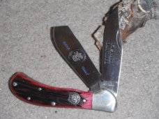 SMITH & WESSON CLASSICS USA 145TH ANNIVERSARY 1852-1997 Large Trapper Knife  1 OF 1000   SERIAL #337