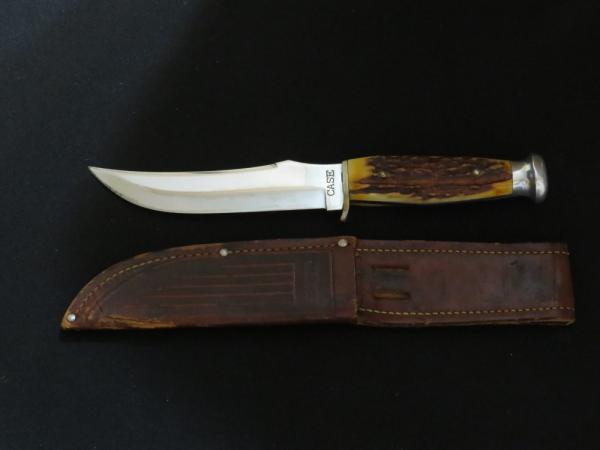 Very nice early stag handled Case fixed blade