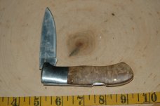 Leopold Pocket Knife with Wood Scales