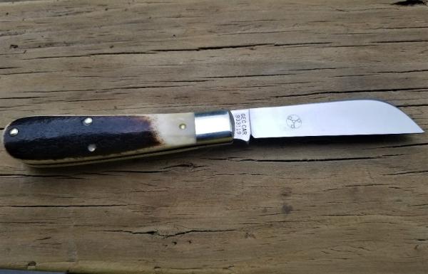 Great Eastern Tidioute Natural Oily Creek Bone Ram's Foot Knife,933119,4",NIT EXCEPTIONAL
