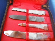 Vintage Interchangeable  6 blade knife/multi tool. Made in Japan