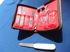 Vintage Interchangeable  6 blade knife/multi tool. Made in Japan