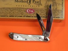 Case xx 2011 Peanut Pocket Knife (8220 SS) w Beautiful Mother of Pearl  Handles -NOS & A Beauty!