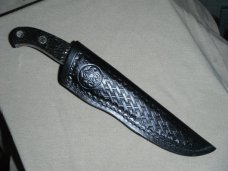 Smith & Wesson 150th Anniversary Custom Made Fixed Blade w/ original Sheath   Seki, Japan NOS