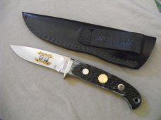 Smith amp Wesson 150th Anniversary Custom Made Fixed Blade w original Sheath Seki Japan NOS