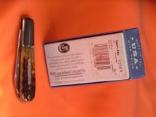 2010 "Standard Brand" (Case XX)  Barlow w Chestnut Bone Handles & Standard Shield -NOS in Orig Box