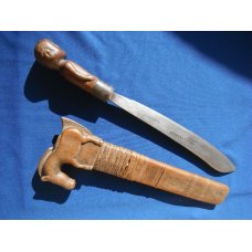 Rare Vintage Indonesian, West Sumba Sword, Machete. Brought back by a WWII Veteran