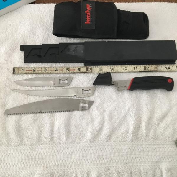 Kershaw Changer Survival Knife Kit - Excellent camping knife set. 