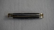 CASE XX MEDIUM STOCKMAN No. 18222 ROUGH BLACK SYNTHETIC JIGGED BONE - 6318 SS 