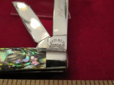 Queen Abalone Pearl Small Stockman Pattern # 54