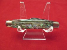 Queen Abalone Pearl Small Stockman Pattern # 54