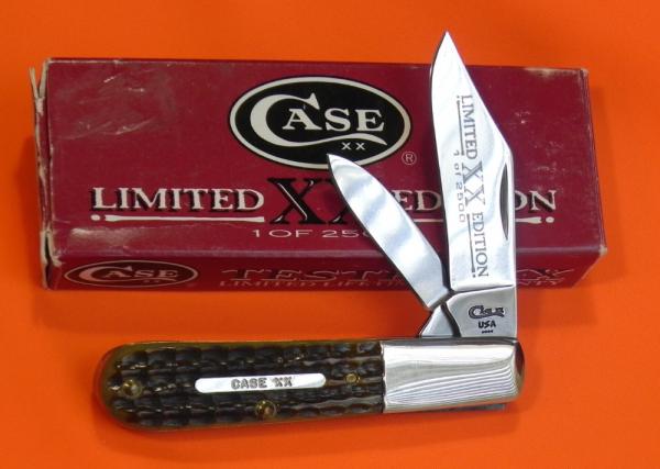 1996 Case xx Greenish Corn Cobb Jigged Bone Barlow 62009 1/2 SS -Lmtd Ed -1 of 2500 -NOS/NM
