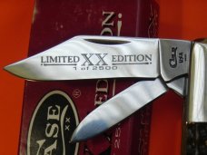 1996 Case xx Greenish Corn Cobb Jigged Bone Barlow 62009 1/2 SS -Lmtd Ed -1 of 2500 -NOS/NM