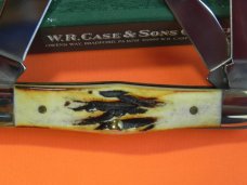 Case xx 2003, Whittler (6.5383 WH SS) Knife with Flawless Bone Stag Handles. 1st Production Run -NOS
