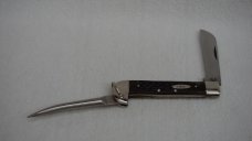 Vintage 1977 CASE XX 6246R MARLIN SPIKE Rigger's Pocket Knife w/Brown Jigged Scales