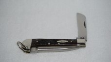 Vintage 1977 CASE XX 6246R MARLIN SPIKE Rigger's Pocket Knife w/Brown Jigged Scales