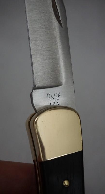 Vintage 1974-80 BUCK 110 USA Lockback Knife w/Wood Scales & Original Leather Sheath Vintage 1974-80 BUCK 110 USA Lockback Knife w/Wood Scales & Original Leather Sheath