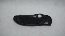 BENCHMADE USA 550 MEL PARDUE 154CM GRIPTILIAN AXIS LOCK W/BLACK COMBO BLADE & CLIP