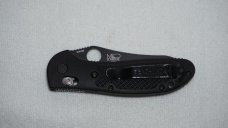BENCHMADE USA 550 MEL PARDUE 154CM GRIPTILIAN AXIS LOCK W/BLACK COMBO BLADE & CLIP