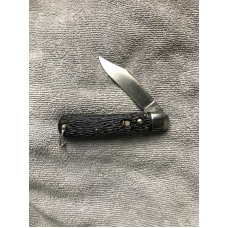 Schrade Walden Paratrooper with Bail - NY -USA Tang Stamp Stagged Synthetic Scales