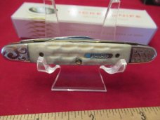 Case XX Family Brands Standard Knife Natural White Bone Eisenhower Pattern # 06263 SS