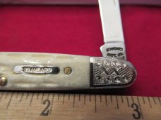 Case XX Family Brands Standard Knife Natural White Bone Eisenhower Pattern # 06263 SS