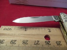 Case XX Family Brands Standard Knife Natural White Bone Eisenhower Pattern # 06263 SS