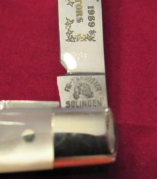 Fight'N Rooster Pearl Doctors Knife 