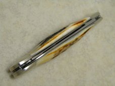 Schatt & Morgan Titusville PA USA Stag "Presidents Choice" Jumbo Cigar Knife in Box