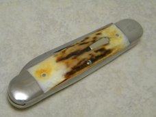 Schatt & Morgan Titusville PA USA Stag "Presidents Choice" Jumbo Cigar Knife in Box