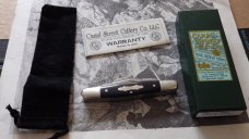 2009 AAPK Club Knife - Canal Street Cutlery Manufactured 4" Stockman - 440C Steel Blades 