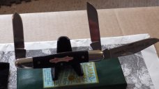 2009 AAPK Club Knife - Canal Street Cutlery Manufactured 4" Stockman - 440C Steel Blades 