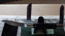 2009 AAPK Club Knife - Canal Street Cutlery Manufactured 4" Stockman - 440C Steel Blades 