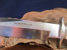 SOLD 90's Smith & Wesson Custom Bowie knife 1219