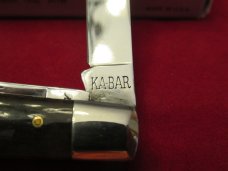 Ka-Bar Smooth Brown Bone Congress  Pattern # CE94 