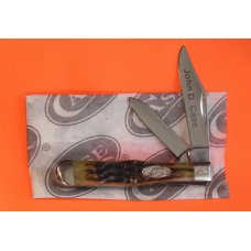 Case xx 1988 2 Blade Small Coke Bottle G6225 12 SS Pocket Knife w Greenish Bone Handles amp NOS
