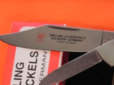 J A Henckels Hand Forged Barlow (HK16-S) with Super Gnarly Stag Handles -Hand Honed -NOS +Orig Box